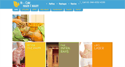 Desktop Screenshot of hi-curehealthandbeauty.com